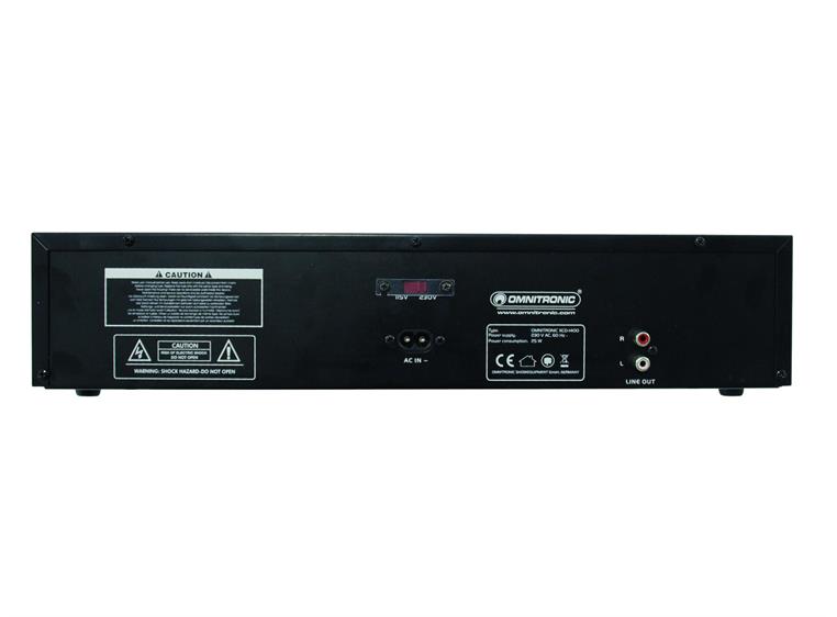 Omnitronic XCP-1400 CD player